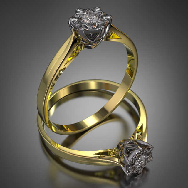 wedding ring Modelo 3D .c4d .max .obj .3ds .fbx .stl .blend 