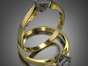 wedding ring Model 3D
