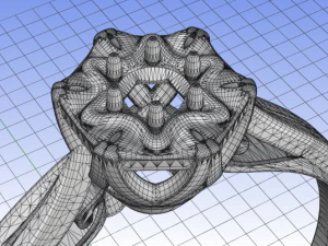 anello nuziale Modello 3D