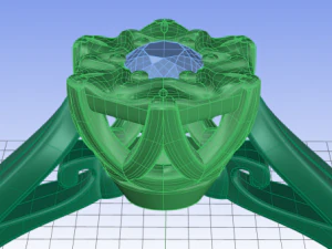 anello nuziale Modello 3D