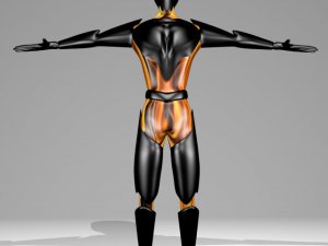fire elemental Modèle 3D