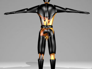 fire elemental 3D Model