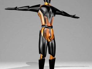 fire elemental 3D Model