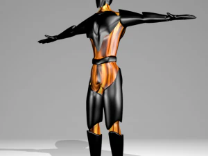 fire elemental 3D Model