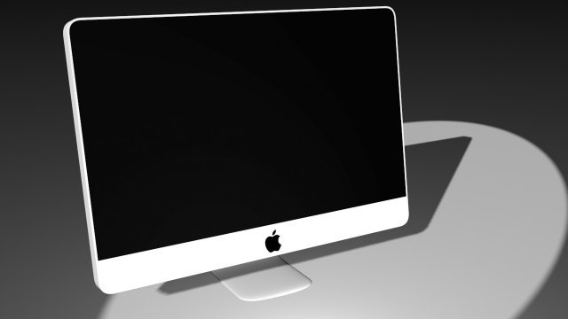 imac Modelo 3D .c4d .max .obj .3ds .fbx .stl .blend 