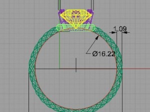 spiral ring 3D Модель