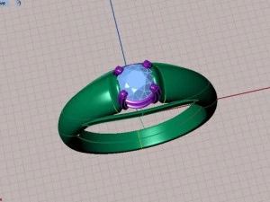 ring001 3D Model