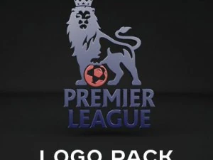 paquete de logotipos de primer ministro y campeonato Modelo 3D