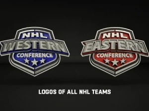 nhl logo pack 3D Model