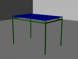 table 3D Model