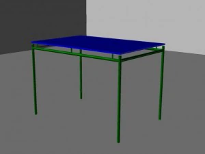 table 3D Model