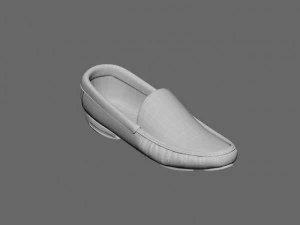 mocassim Modelo 3D