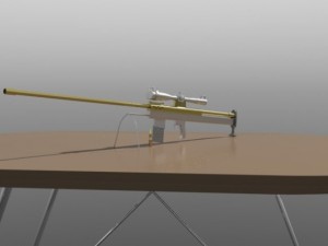 sniper 50bmg Modelo 3D