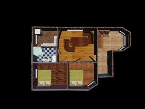 cottage 3D Model