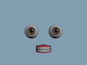 stylized female clothed 3D Model