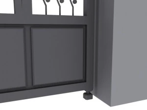 gerbang rumah Model 3D