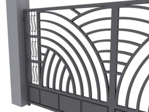 house gate 3D Model