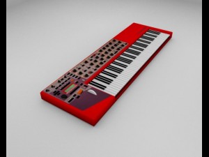 clavia nord lead 2x Model 3D