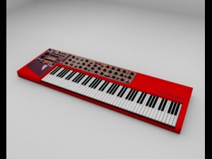 clavia nord lead 2x 3D 모델