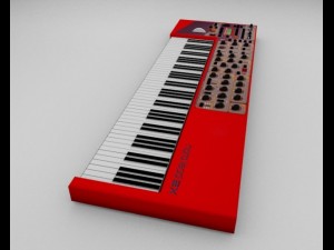 clavia nord lead 2x 3D 모델