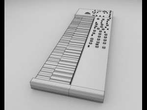 clavia nord lead 2x 3D 모델