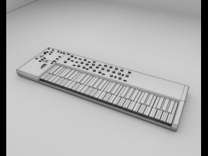 clavia nord lead 2x 3D 모델