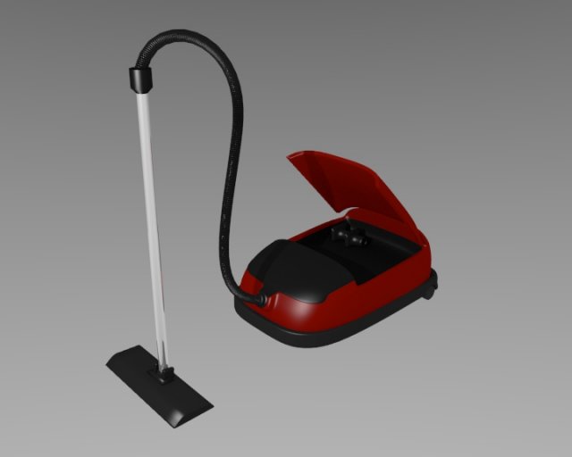 home vacuum cleaner Model 3D .c4d .max .obj .3ds .fbx .stl .blend 