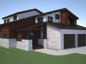 rust house 3D Model