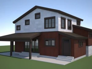 rust house 3D Model