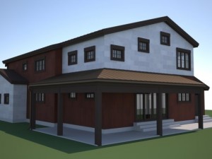 rust house 3D मॉडल