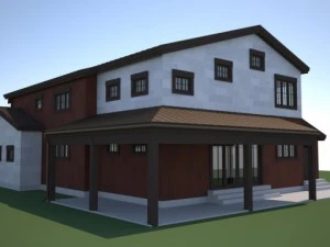 rust house 3D Model