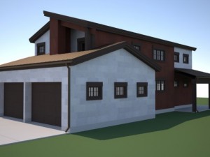 rust house 3D मॉडल