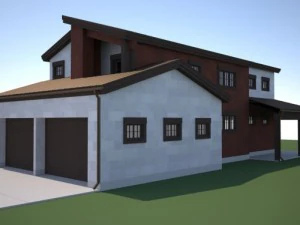 rust house 3D Model