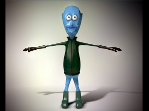 devilalienmodel Model 3D