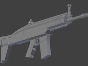 шрам л машина 3D Модель