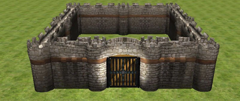 kit da muro medievale Modello 3D .c4d .max .obj .3ds .fbx .stl .blend 