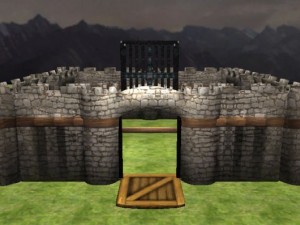 medieval wall kit Modello 3D
