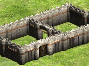 medieval wall kit Modello 3D