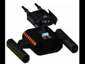 science police turret 3D Model