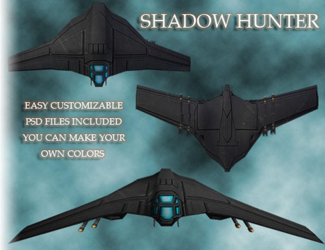 shadow hunter 3D Модель .c4d .max .obj .3ds .fbx .stl .blend