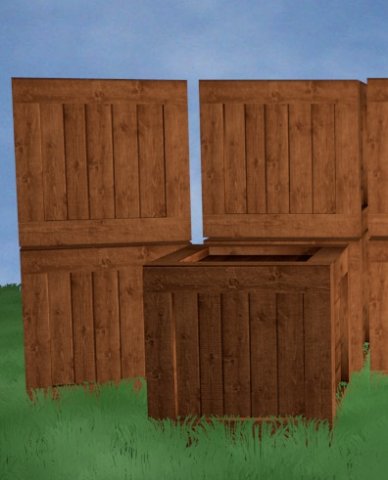 crate 3D Model .c4d .max .obj .3ds .fbx .stl .blend 