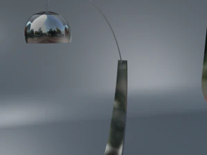 luminária de chão Modelo 3D