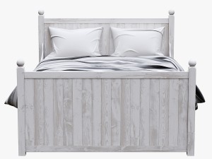 ikea hurdal bed 3D Model