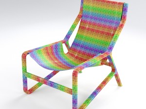 toro sling chair Model 3D