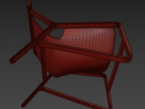toro sling chair Model 3D