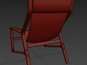 toro sling chair Model 3D