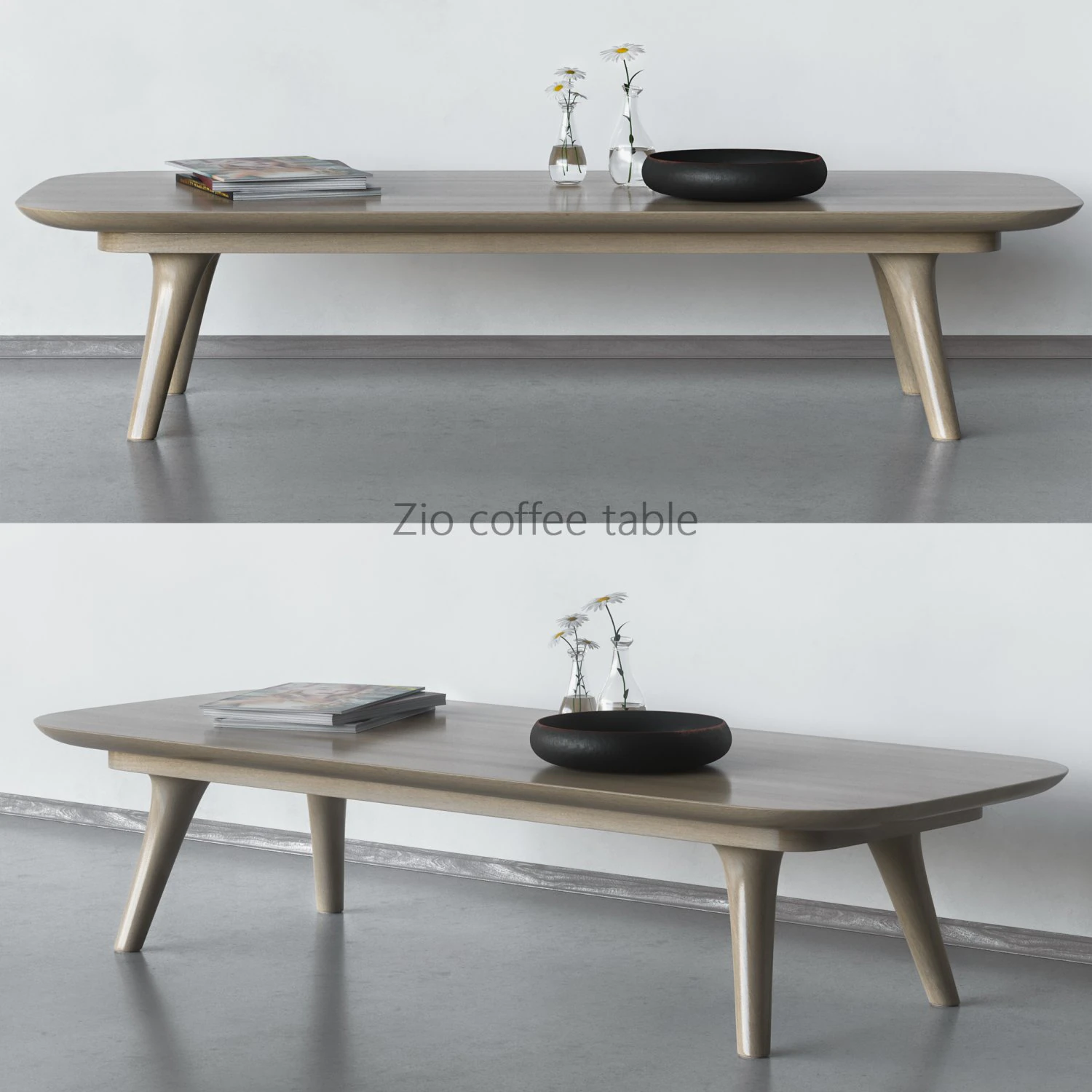 zio coffee table 3D Model .c4d .max .obj .3ds .fbx .stl .blend 