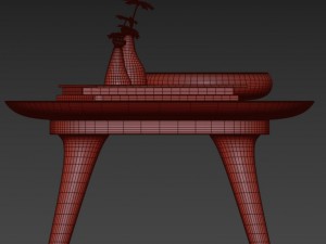 zio coffee table 3D मॉडल