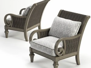 glen cove chair 3D Model