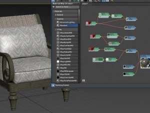 glen cove chair 3D Model